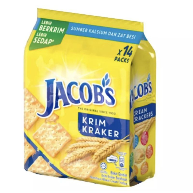 Jacobs Crackers Weetameal / LowSodium HiFibre Wheat Cracker / High