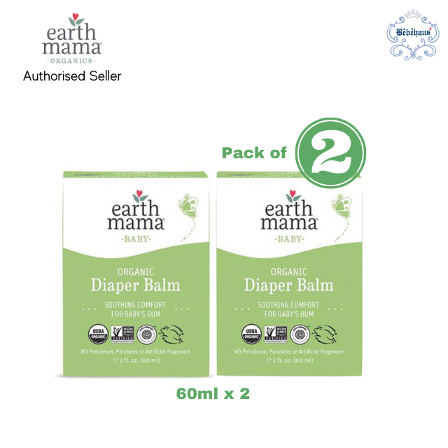 Earth Mama Organic Diaper Balm (Twin Set) Expire 2026 | Shopee Malaysia