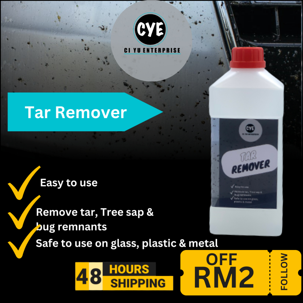 【CYE】🔥Ready Stock🔥 Tar Remover 1L Remove Bird Dropping Tar & Tree