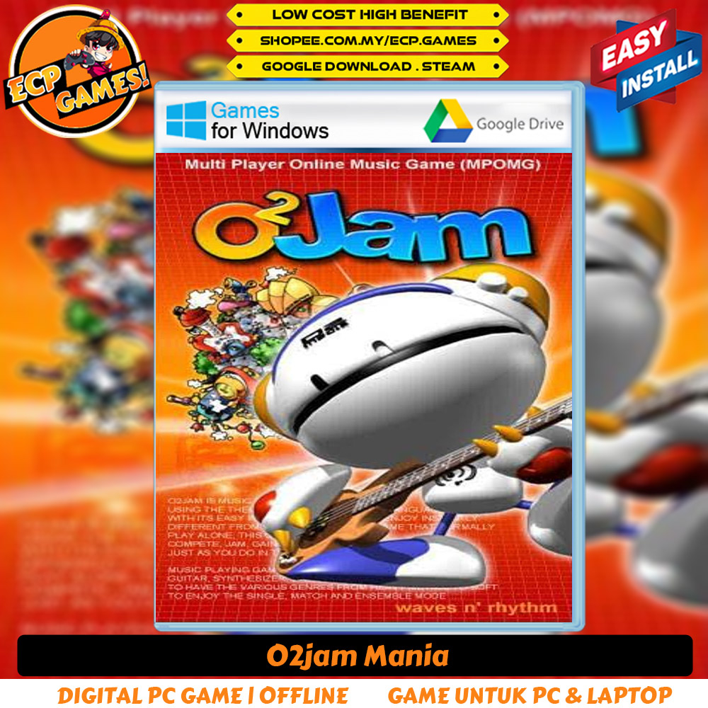 O2Jam Mania / PC / Game / Offline / Digital Download / Dlc / Ecpgames Shopee Malaysia