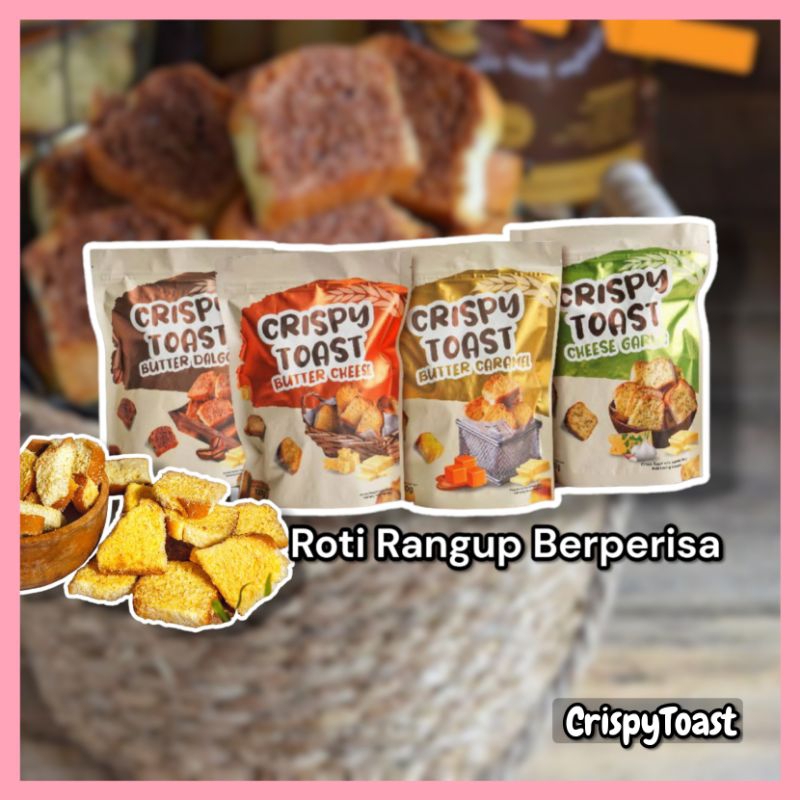 NEW Crispy Toast (Roti Crunchy Luarbiasa) | Shopee Malaysia