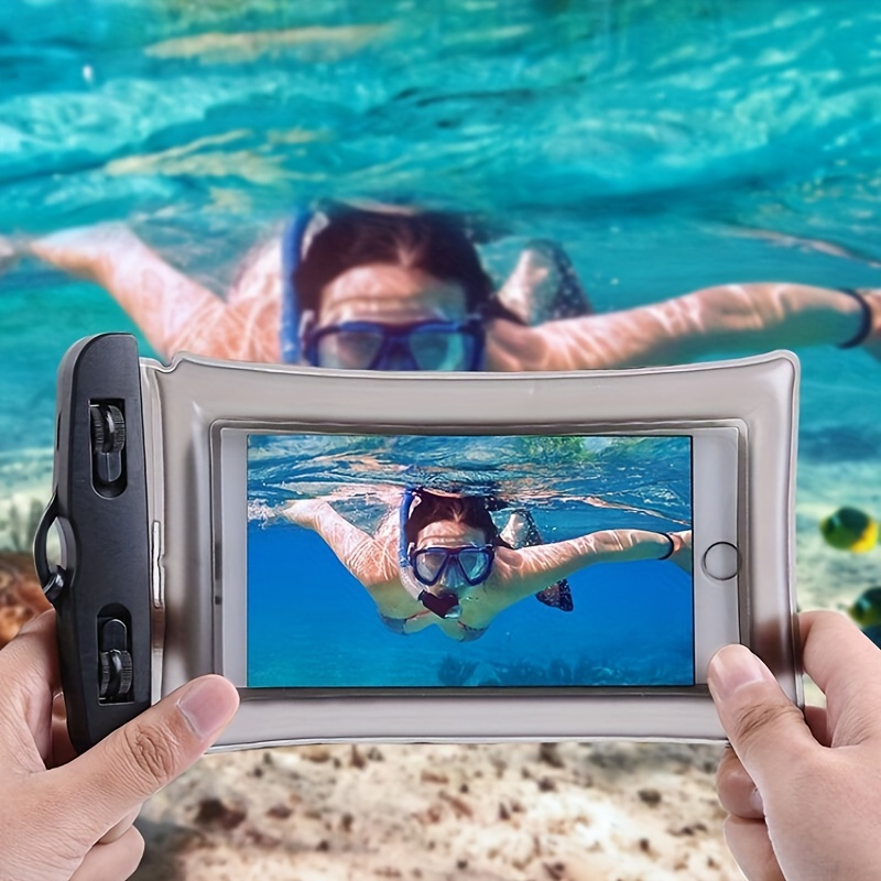 Airbag 30M Underwater phone cover pouch Universal Waterproof PVC airbag