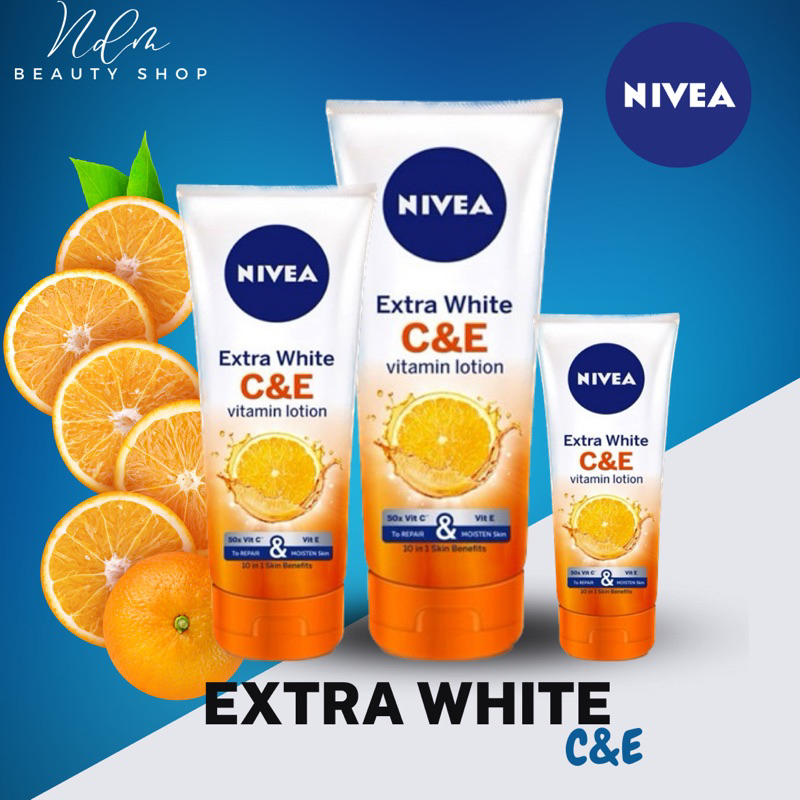 NIVEA Body Lotion - Extra White C&E Vitamin Lotion (70ml / 180ml