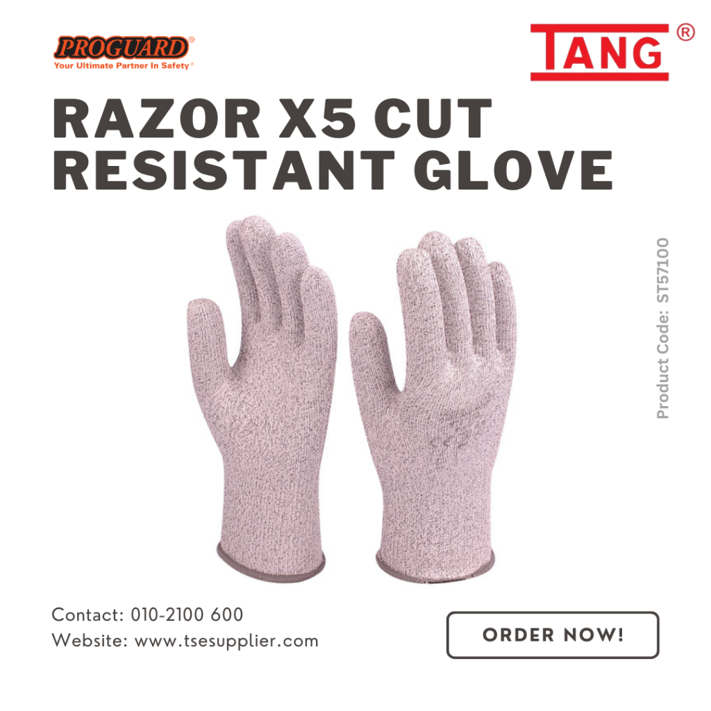 RAZOR X5 Cut Resistant Glove 【ST57100 / ST57110】 | Shopee Malaysia