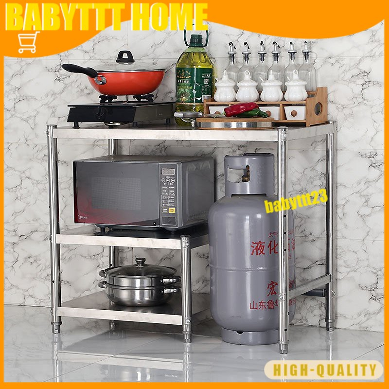 Super Hot-Gas Cooker Frame Stainless Steel Kitchen Storage Rack Storage ...