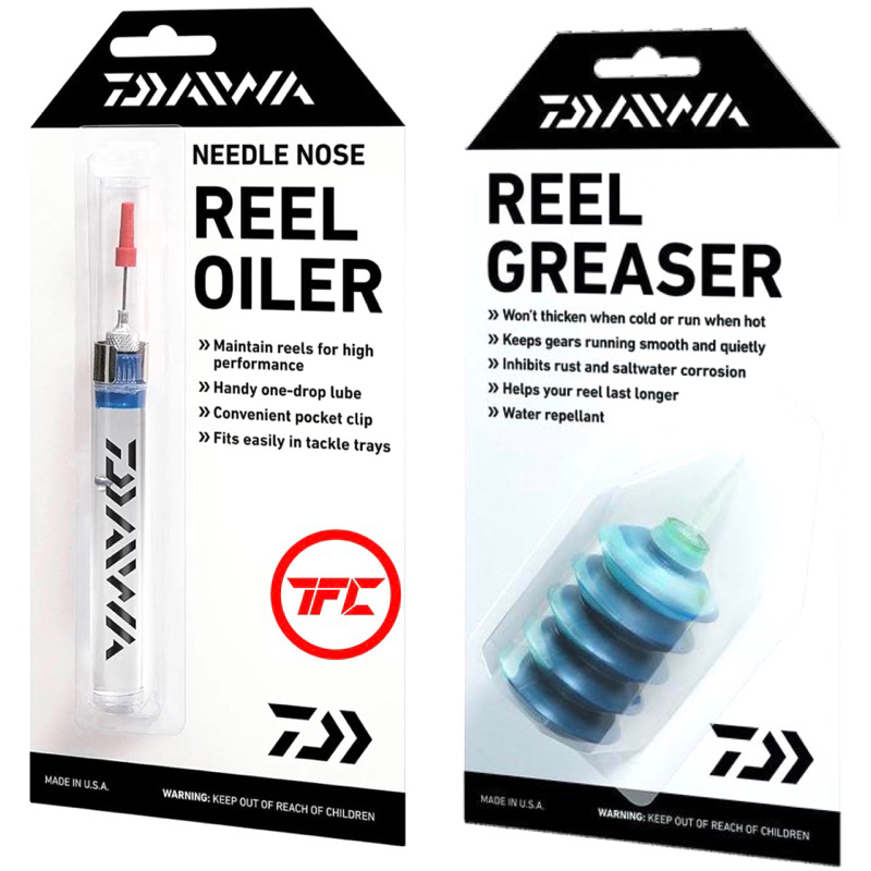 DAIWA Needle Nose Reel Oiler / Reel Greaser Oil Grease Service Repair  Fishing Reel