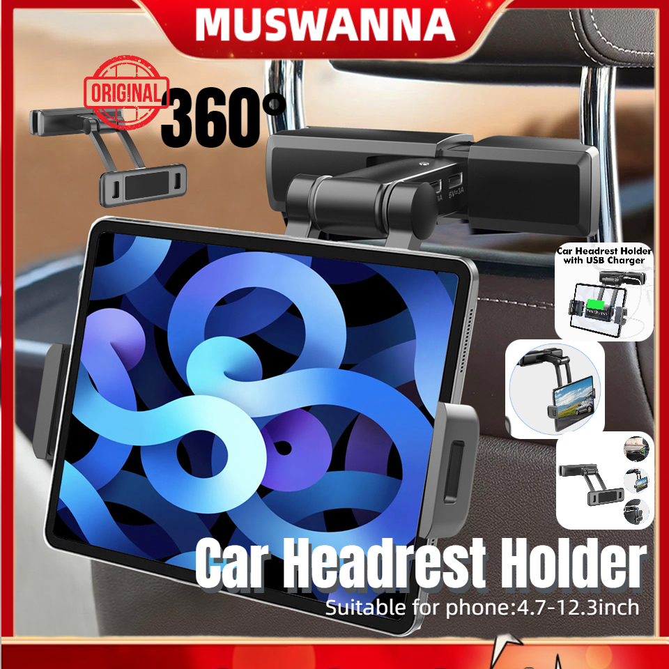 Car Headrest Holder Car Back Seat Headrest Tablet Phone Car Holder For
