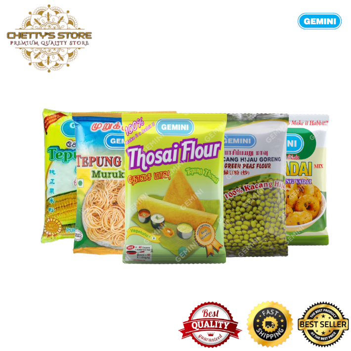 GEMINI ASSORTED FLOUR & MIXES (350G/400G/450G/500G/900G/2.5KG/3KG ...