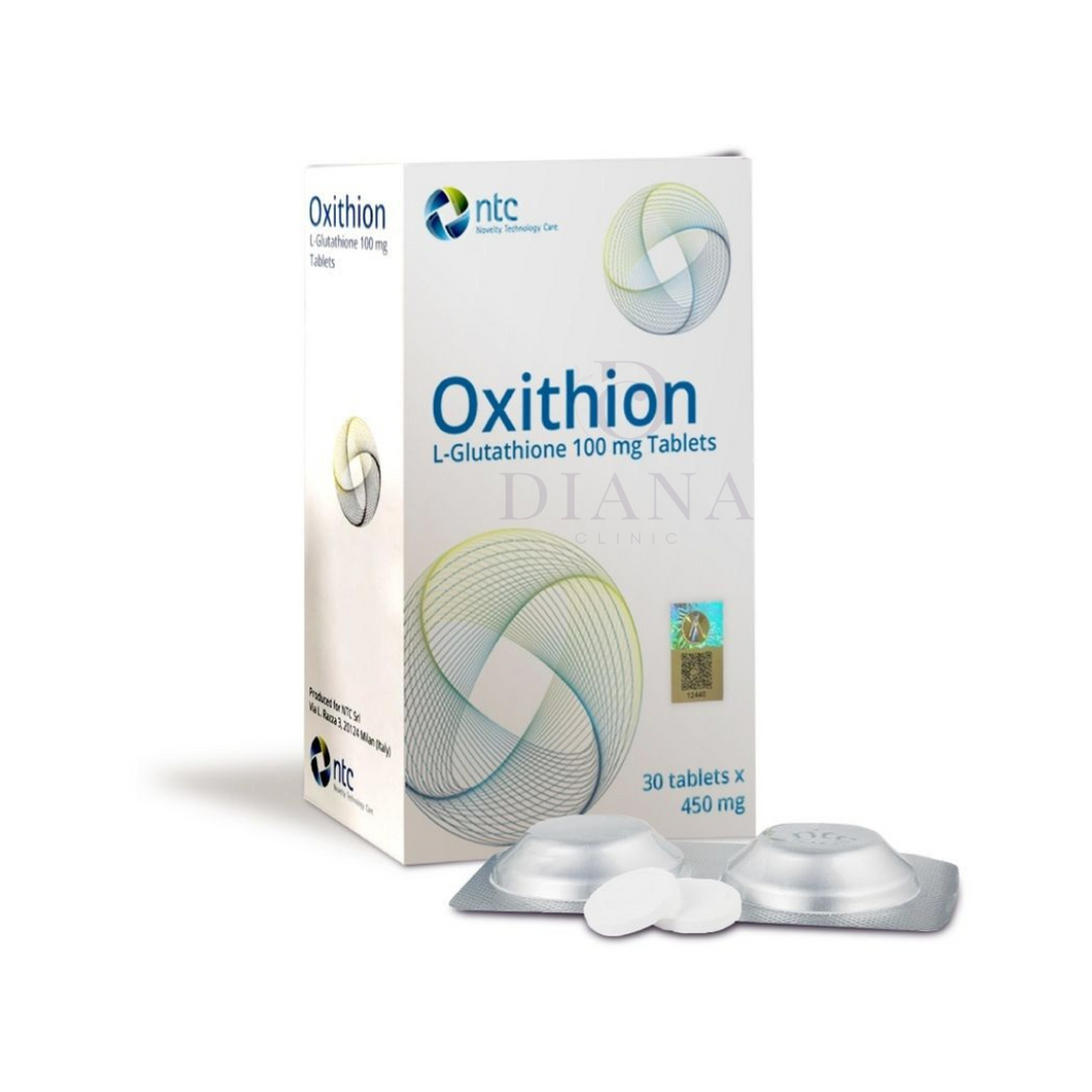 Oxithion ORIGINAL (30 tablet) Pencerah Kulit Muka Badan Cerah 100%Halal ...