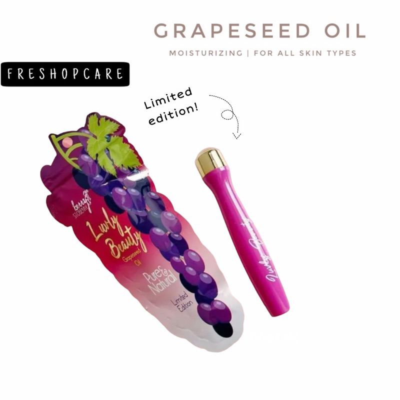 Grapeseed Oil Luvly Beauty 10ml (Limited Edition) Shopee Malaysia