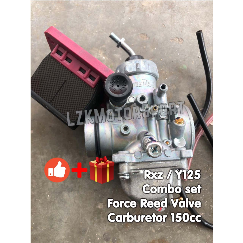 Carburetor Rxz 30mm Y125 Force Y125zr Reed Valve Racing Y125z ...