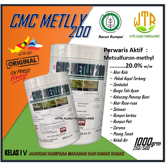 CMC Metlly 200 - Racun Rumpai rumput kerbau senduduk | Shopee Malaysia
