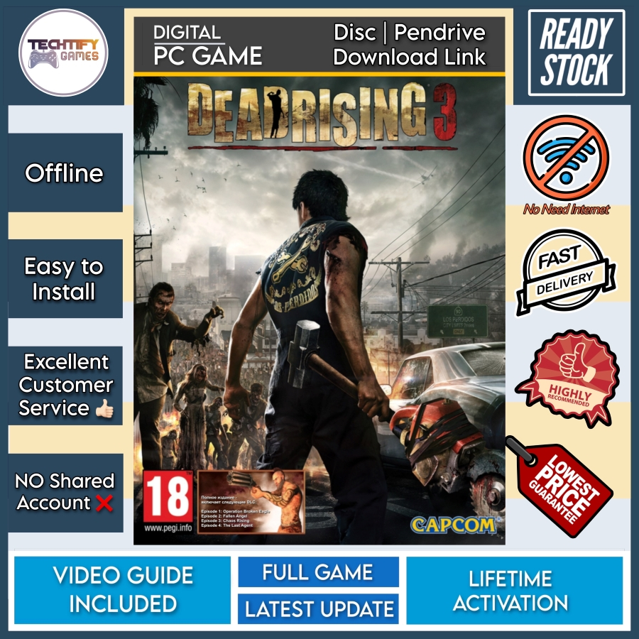 [PC Game] Dead Rising 3 Apocalypse Edition - Offline [Disc | Pendrive ...