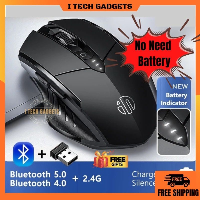 Itechgadgets Inphic Pm Pro Wireless Mouse Wireless Bluetooth Mouse