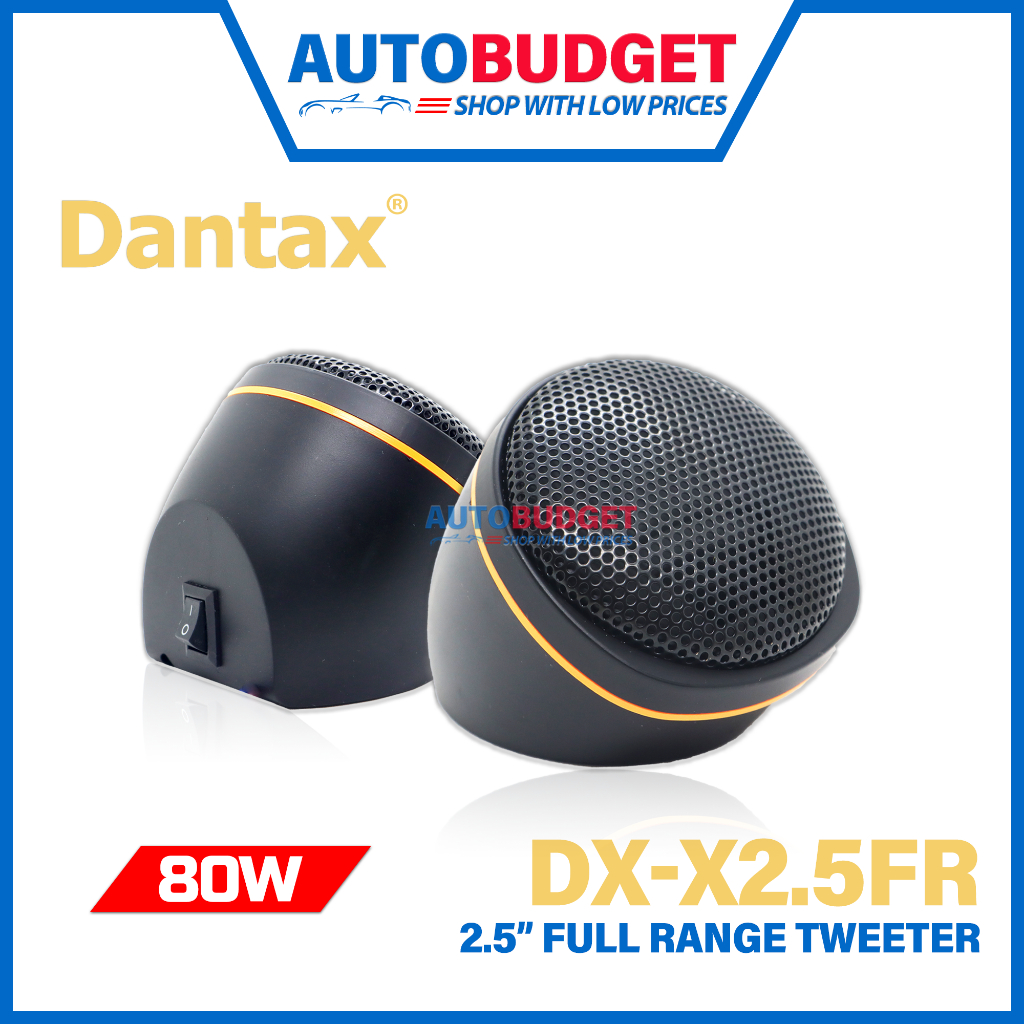 DANTAX DXX2.5FR 2.5" Full Range Tweeter Speaker Full Range Car audio