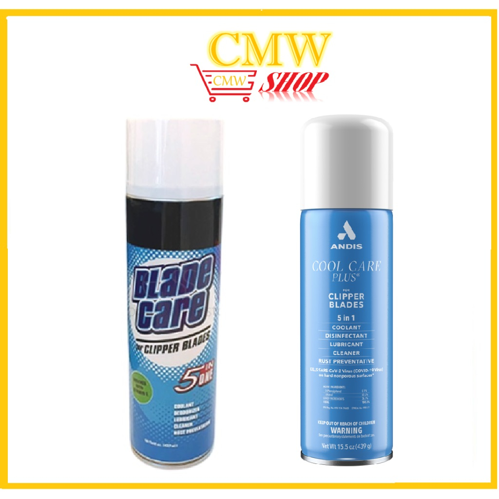 Andis Cool Care Plus Clippercide Spray / Clipper Blade Care Shopee