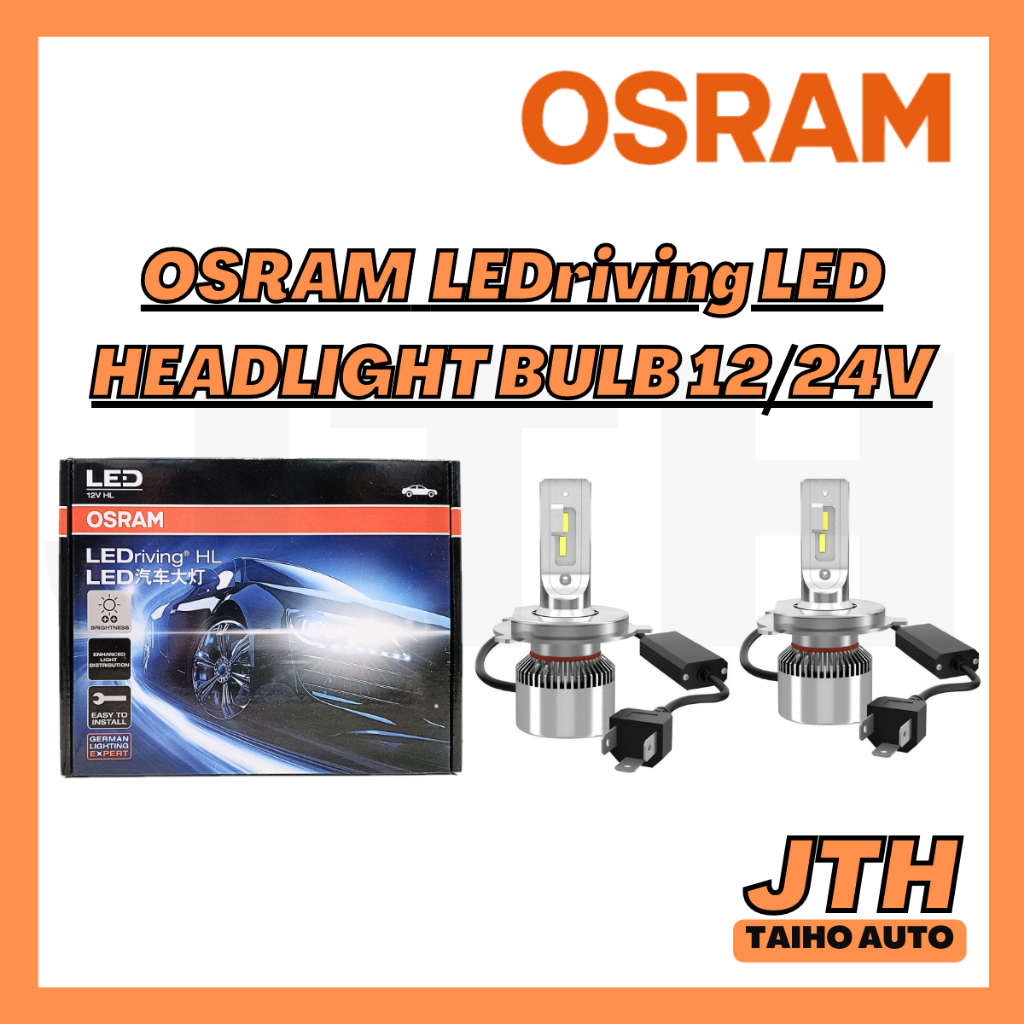 Osram LED Headlight H8 H11 H16 LED 12V Car Lamp Bulb Auto LED