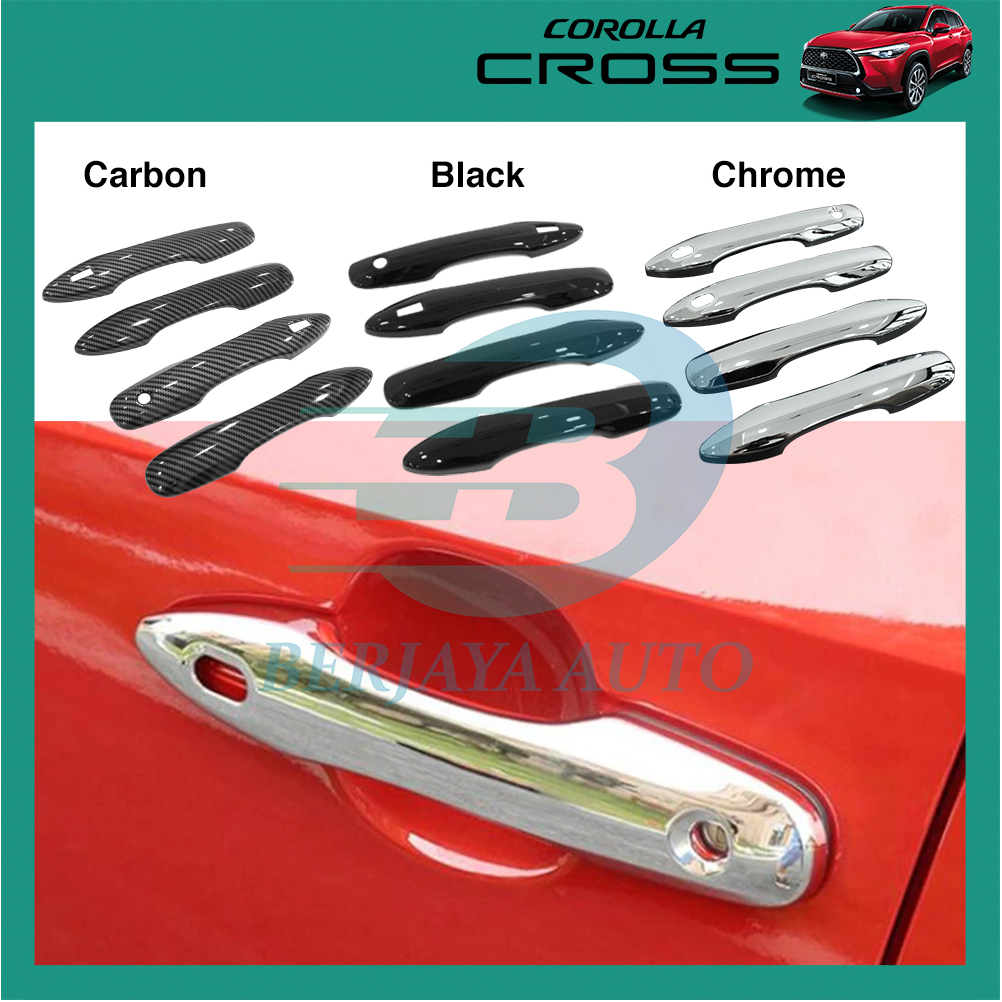 Toyota Corolla Cross XG10 (2020-2024) Door Handle Protector Chrome ...