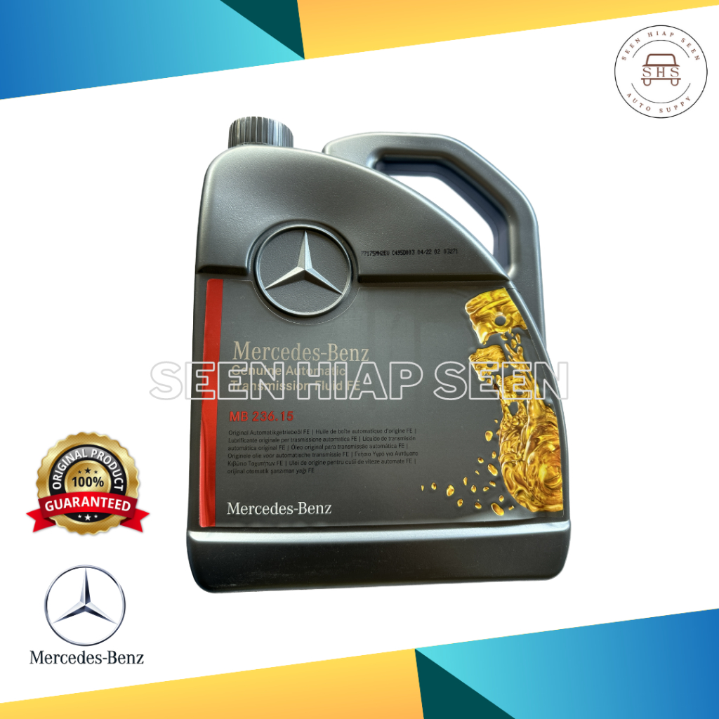 Mercedes Benz Automatic Transmission Fluid ATF FE MB 236.15 5 Litres