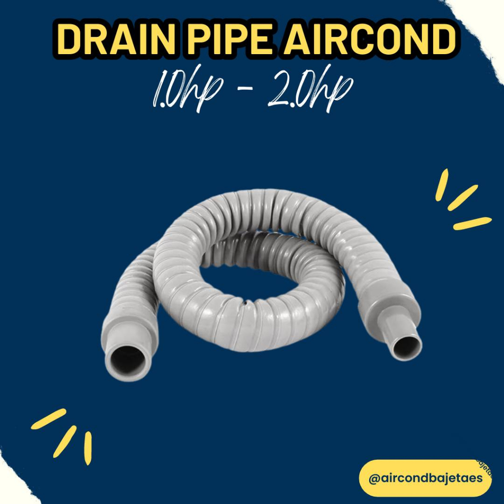 AIRCOND 1.0HP/2.0HP Drain Hose Ready Stock High Quality Shopee Malaysia