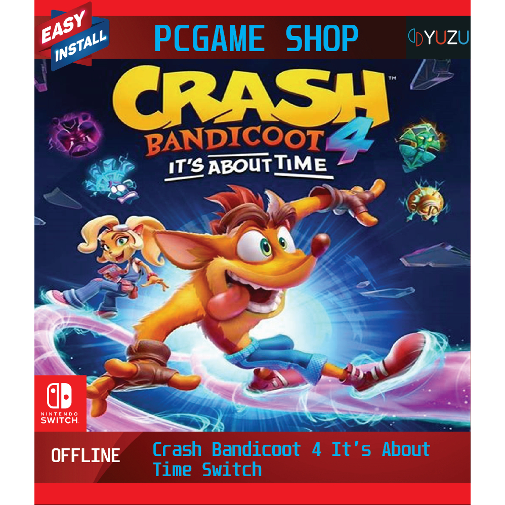 Crash Bandicoot 4 It’s About Time Switch PC Games Nintendo Switch