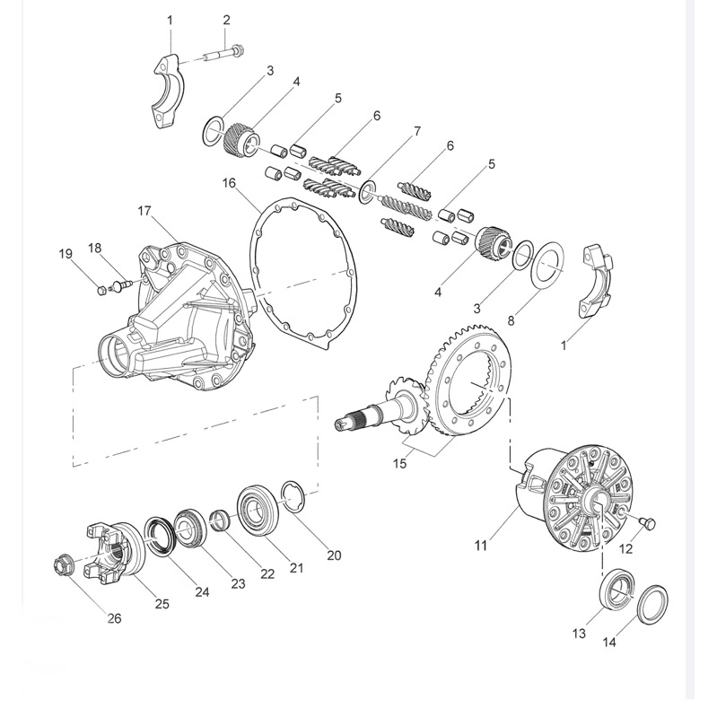 Chevrolet Colorado Rear LongShaft Pinion Diff Oil Seal And Bearings. Shopee Malaysia