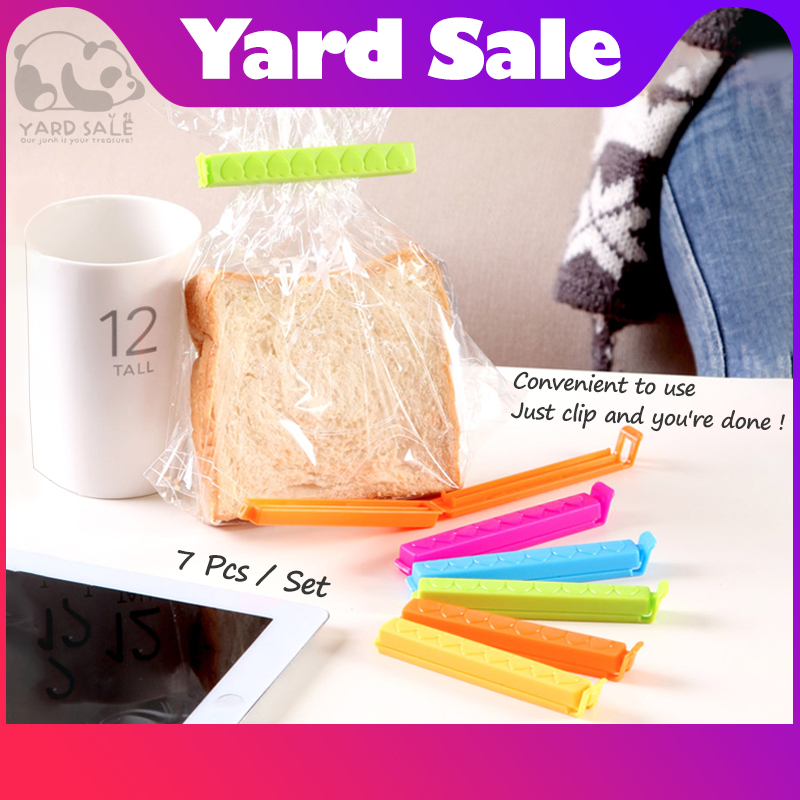 Yard Sale-Storage Food Snack Plastic Bag Sealing Clips For Food ...