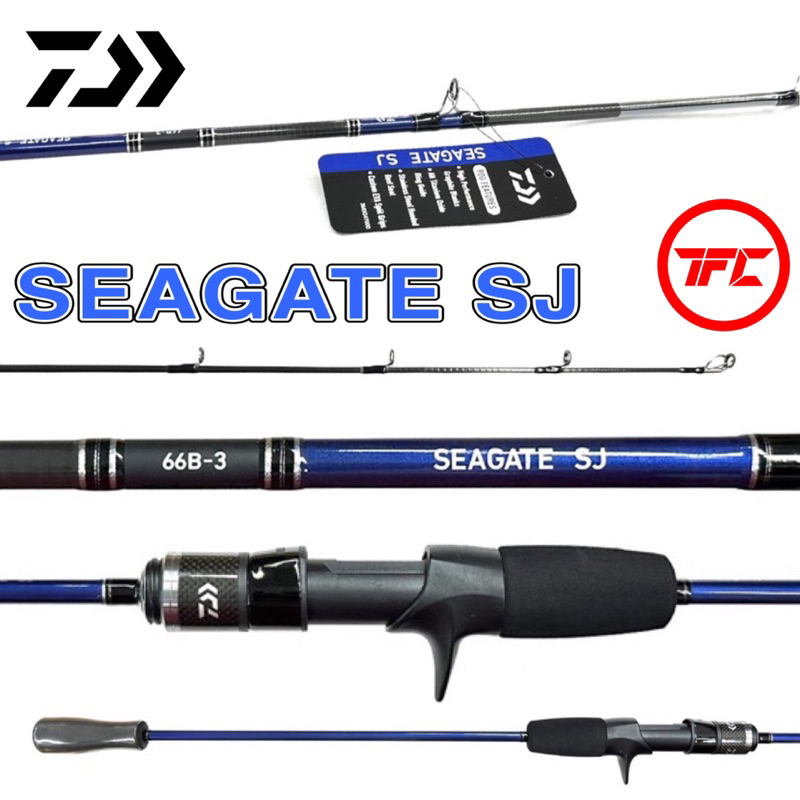 Daiwa Seagate SJ 18' Slow Jigging Overhead Rod Baitcast BC Jig Fishing