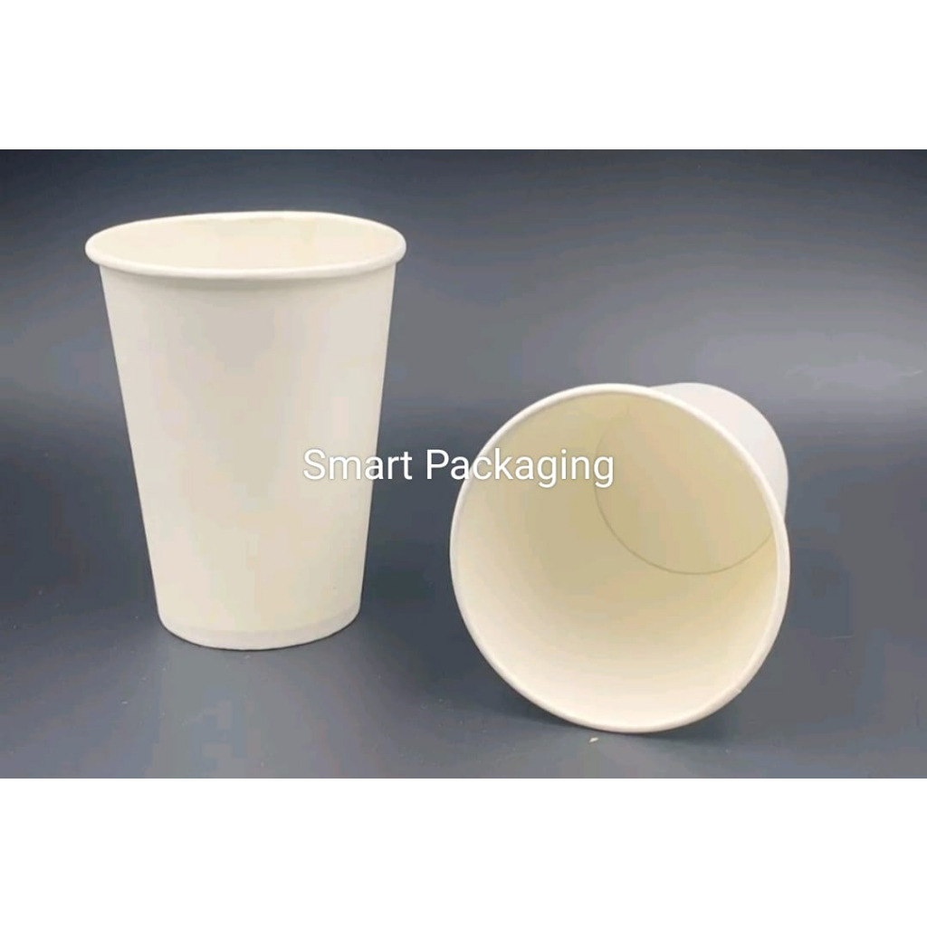 Disposable Plain Paper Cup 6oz & 9oz (50pcs) | Shopee Malaysia