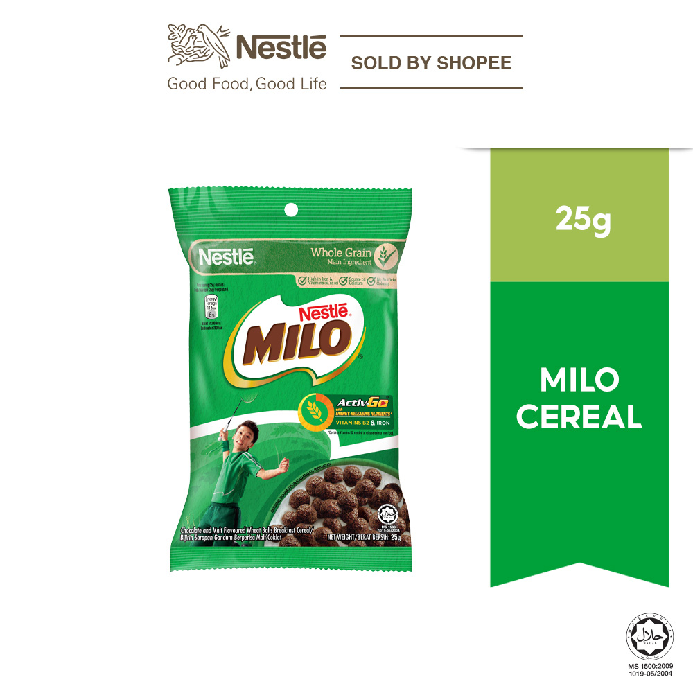 NESTLE MILO Cereal (25g) | Shopee Malaysia