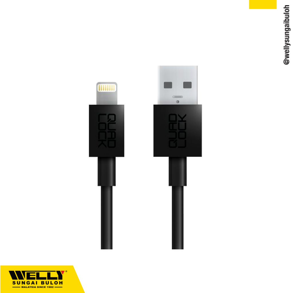Quad Lock USB to Lighting Cable20cm (Authorized Dealer) Shopee Malaysia
