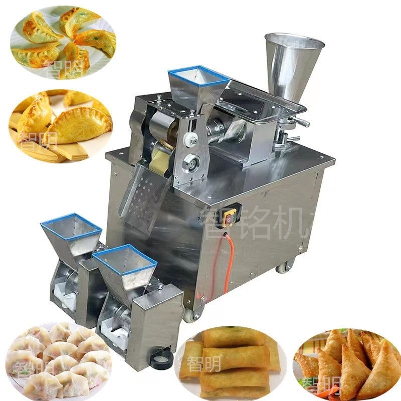 Mesin Pembuat Kuih Automatik Saiz 80mm Dengan Pemproses Samosa Perogi