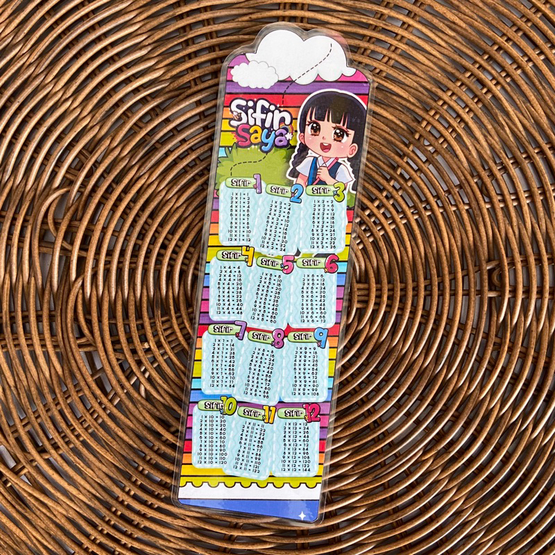 [READY STOCK] Penanda Buku Sifir Kad Sifir Bookmark | Shopee Malaysia