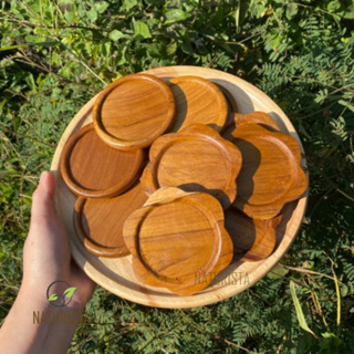 Customized Rustic Wood Coasters for Drinks - Drink Coaster Set - Coasters  with Holder Natural Bamboo Coasters for Cold Drinks and Hot Beverage -  China Bamboo Coaster and Round Coaster price