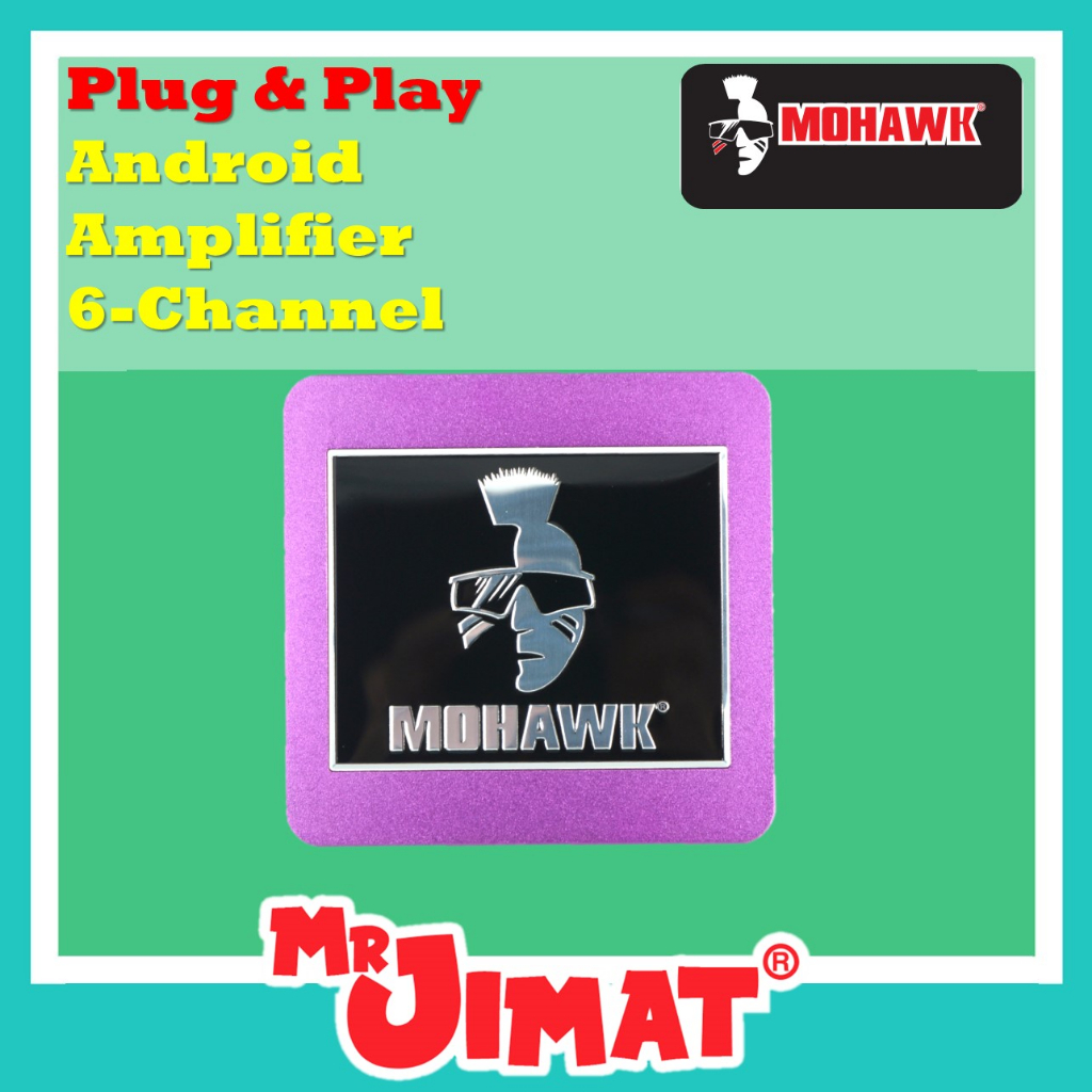 Mohawk Android Amplifier MUSeries 6Channel MU60.6PP Shopee Malaysia