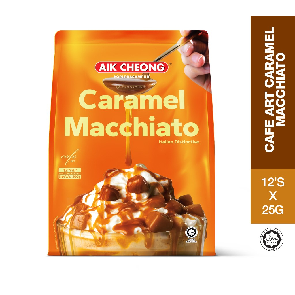 Aik Cheong Cafe Art 3 In 1 Chocolate Cappuccino Matcha Macchiato Latte Shopee Malaysia 2874