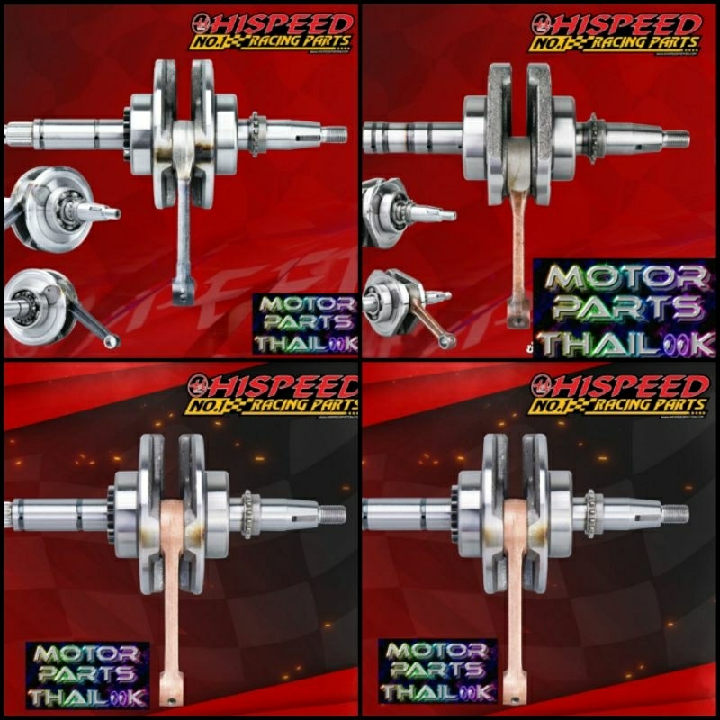 Crankshaft HISPEED🇹🇭💯 Original💯 Honda Dash 125 Fi Wave 125i LED
