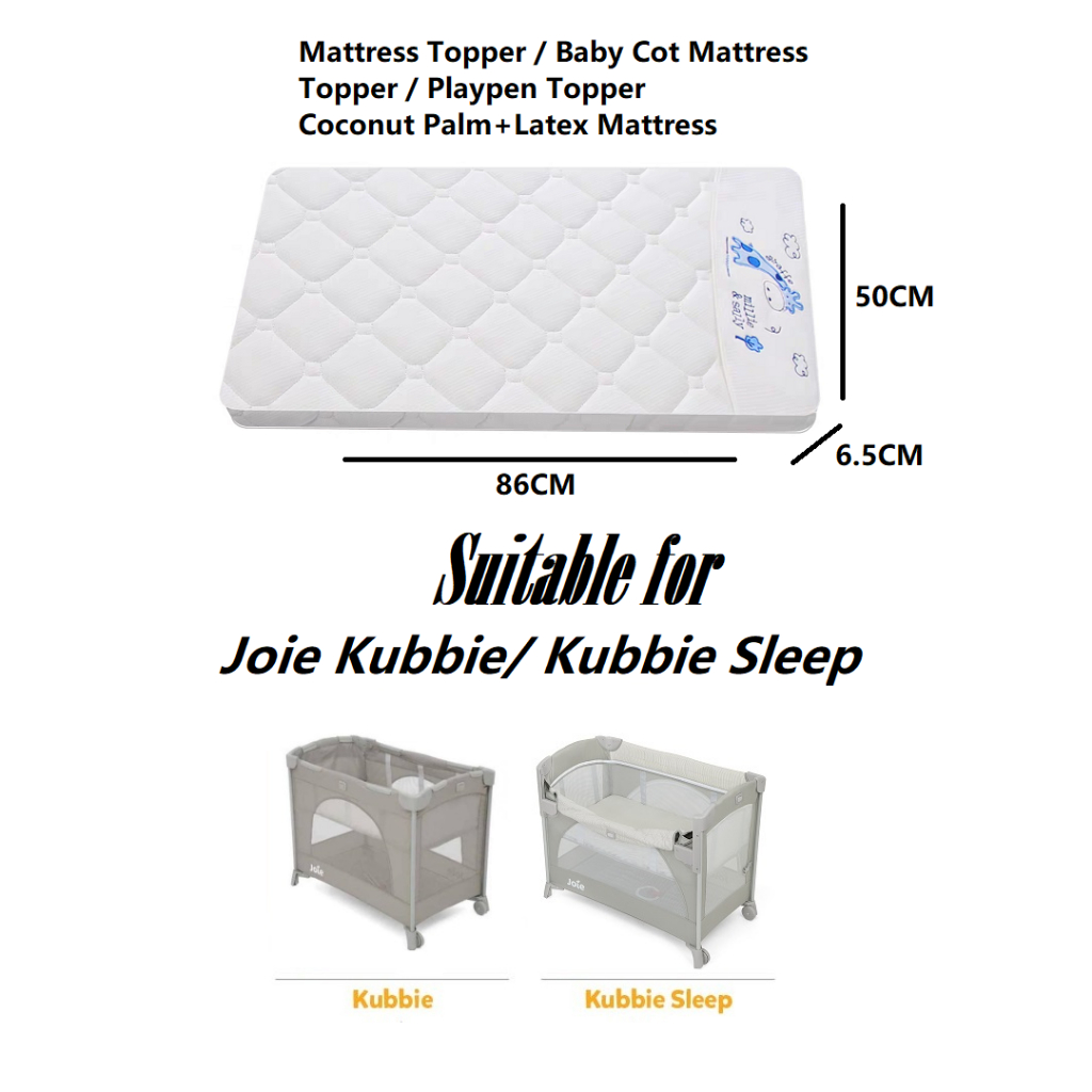 Joie Kubbie Sleep Playpen Mattress Topper / Baby Cot Mattress Topper