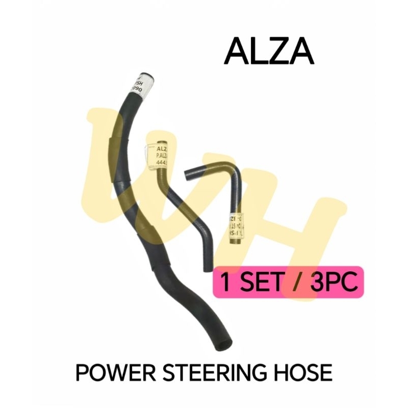 (1SET / 3PC) POWER STEERING HOSE PERODUA ALZA POWER STEERING HOSE