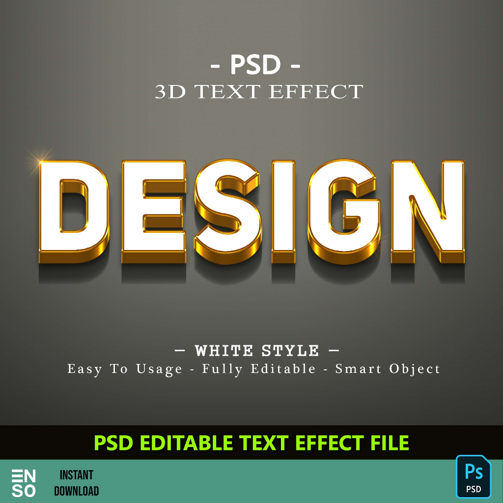 PSD Text Effect Stylish Text | Editable PSD Text Logo | Creative ...