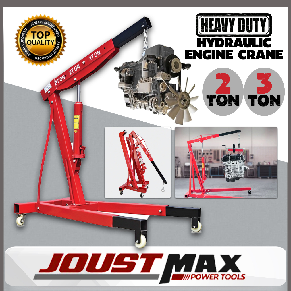 2 Ton 3 Ton Heavy Duty Hydraulic Engine Crane Foldable Engine Stand ...