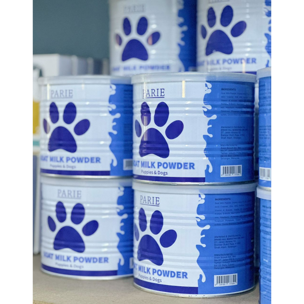 **Ready Stock**PARIE Goat Milk Powder for Puppies & Dogs (500G