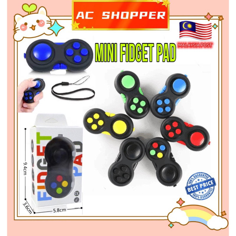 Mini Fidget Pad Controller Pad Toys for Kids Premium Quality Fidget Toy ...