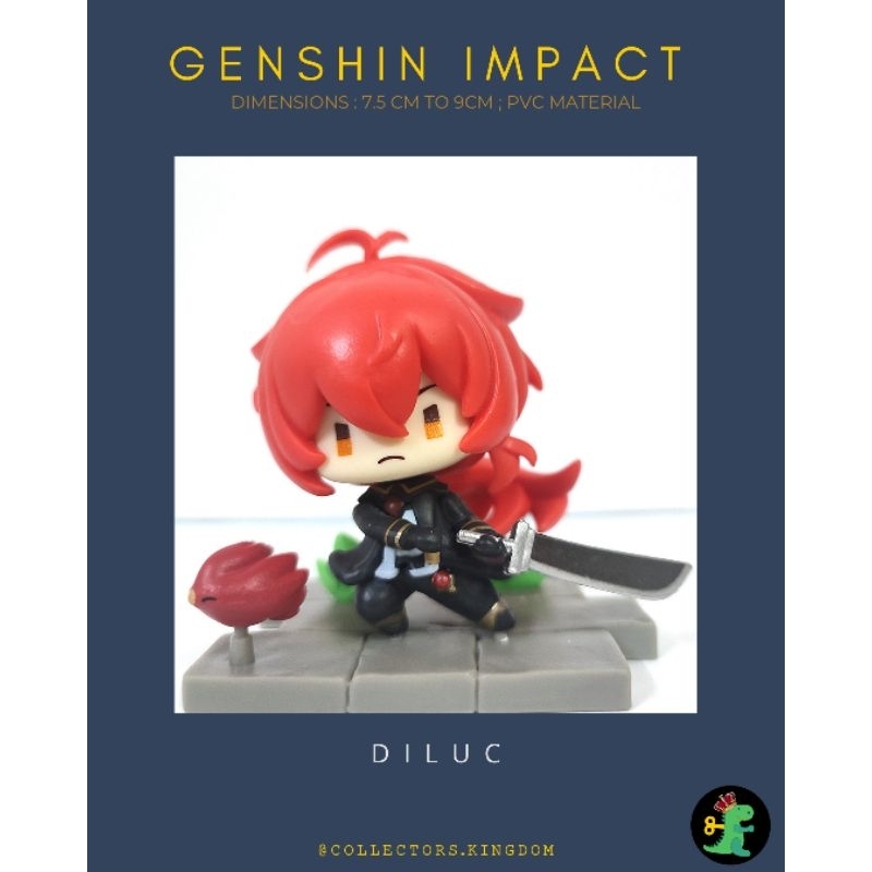 Genshin Impact Blind Box Mini Statue Box A Shopee Malaysia