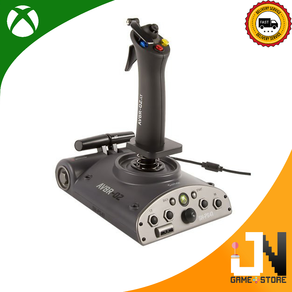 Saitek Aviator Flight Stick For Xbox 360 / PC (NEW) Shopee Malaysia