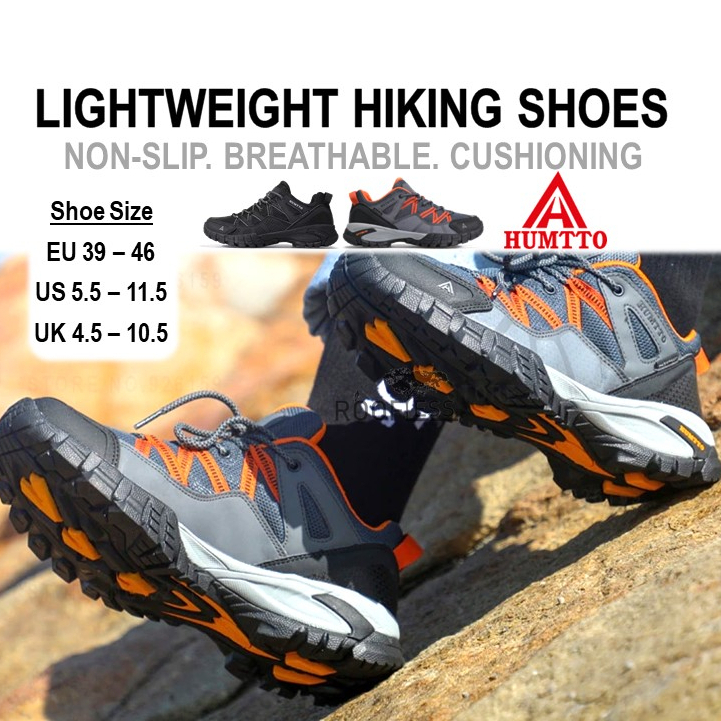 ROOFLESS Humtto Hiking Shoes Men Waterproof Kasut Hiking Lelaki