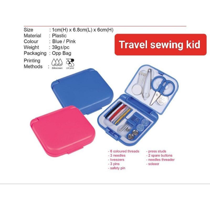 Travel sewing kit ( travel sewing kit ) Shopee Malaysia