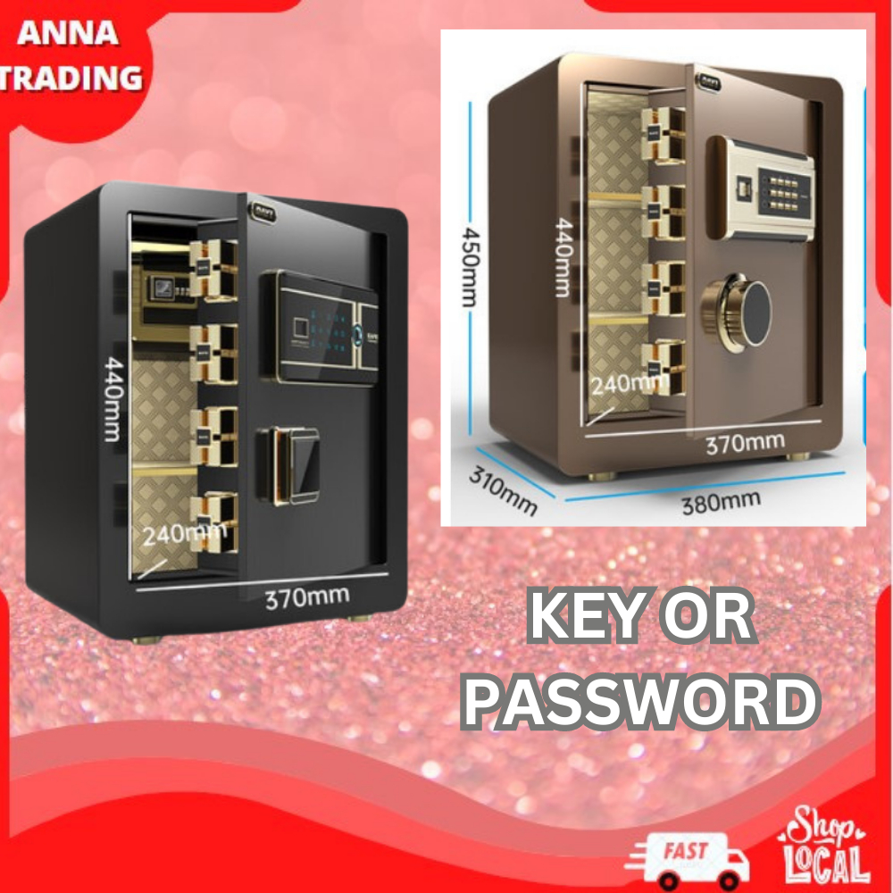 DAYI 45CM Premium Quality Heavy Duty Digital Password/Key 2 in 1 Anti