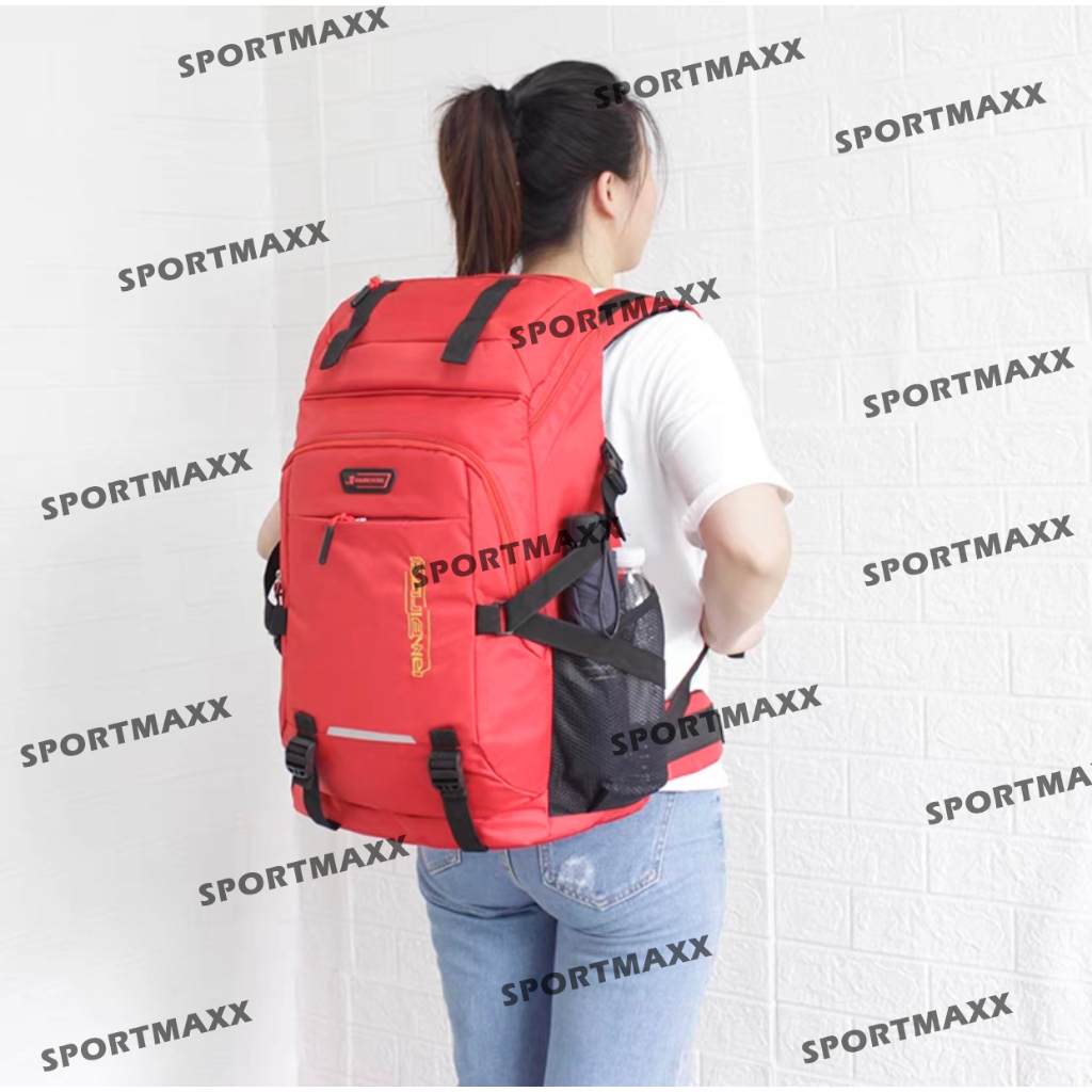 80L Large capacity Men Women Sport Travel Bag Trendy Backpacks Outdoor Bag Waterproof Case High