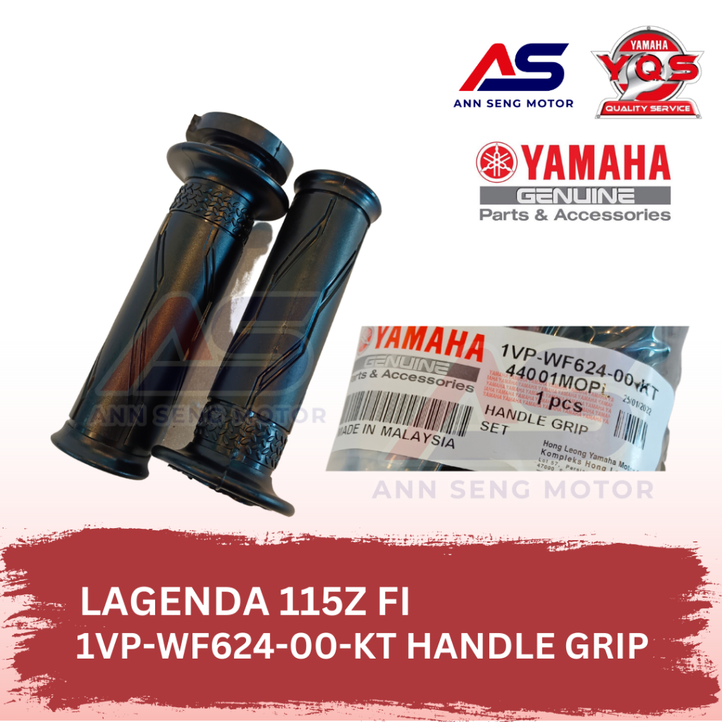 YAMAHA LAGENDA 115Z FI HANDLE GRIP ORIGINAL (1VPWF62400KT) Shopee